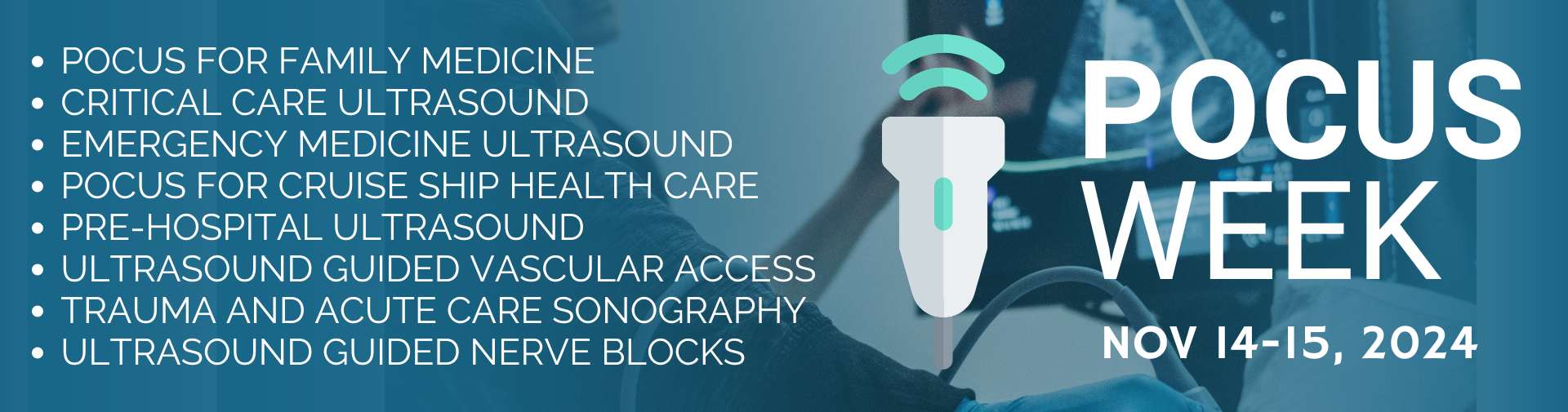 POCUS Week November 14-15, 2024